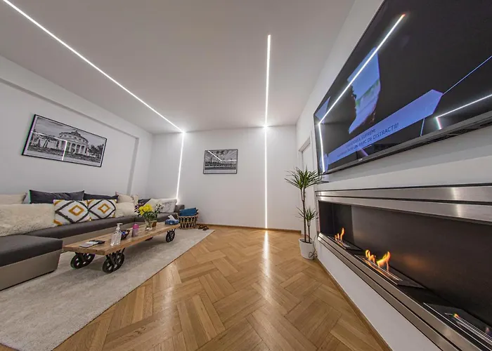 Brand New Penthouse At Km 0 Of Bucharest Near Intercontinental Hotel